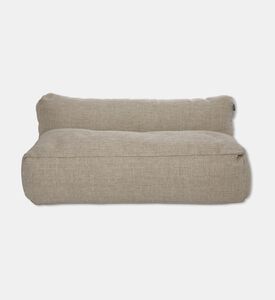 Home Deco and More Nirvana 2-seaters Sofa, Beige, Packshot View