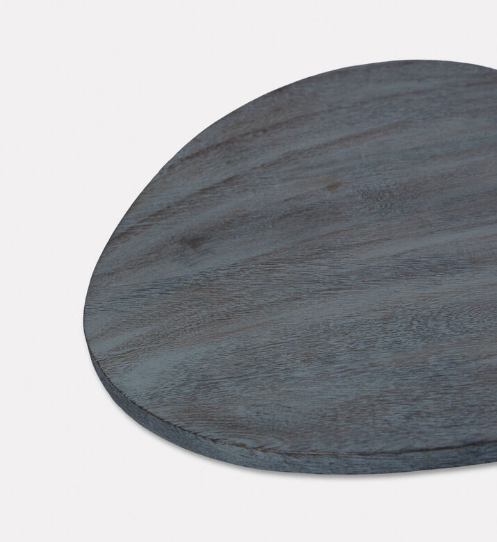 Home Deco and More Wooden Abstract Side Table, Packshot View