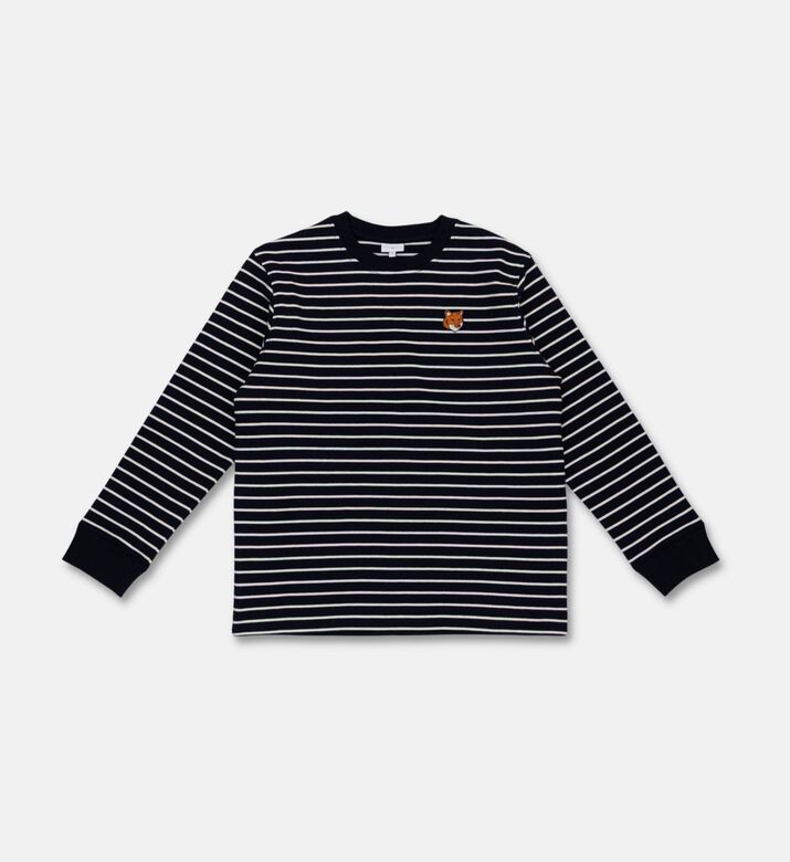 Maison Kitsune Ts Stripped, Packshot View