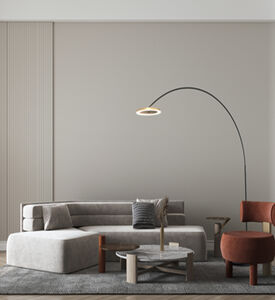 Masterlight Esme Round Base Floor Lamp, Packshot View