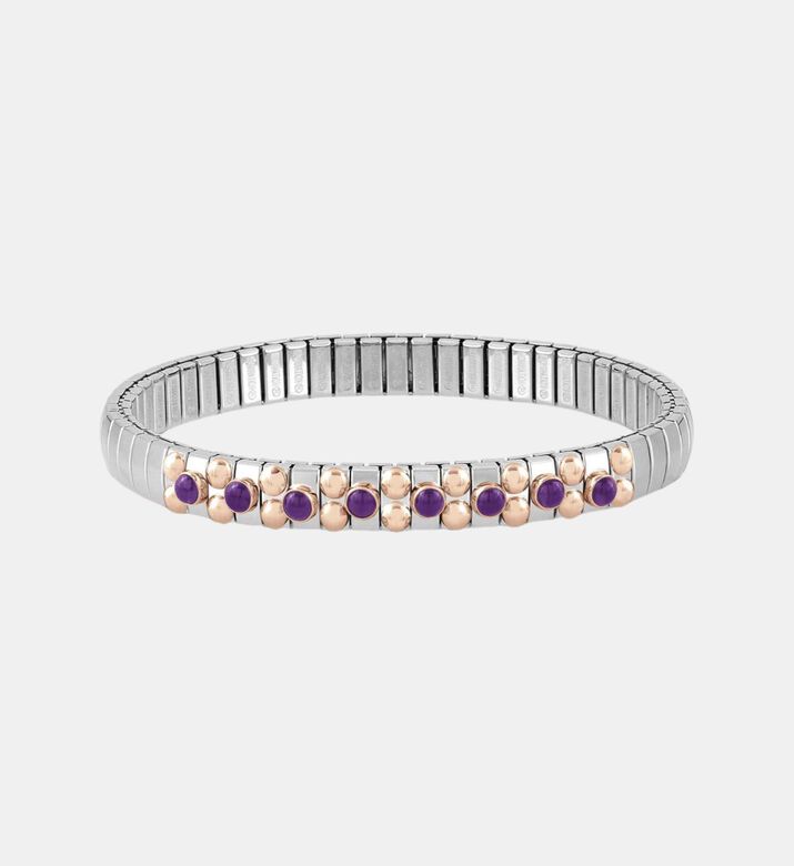 8 Amethyst Stone Bracelet