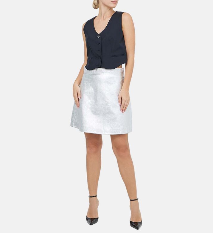 تنورة من الجلد المعدني من Jaina