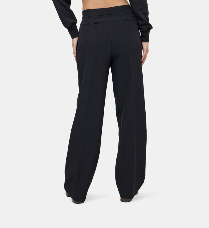 Wide-legged High-waisted Pants