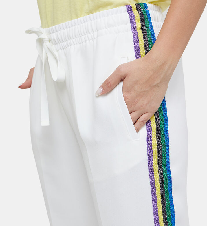 Pomy Glittery Side Bands Trousers