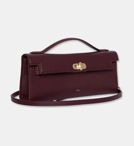 JW PEI Bria Leather Top Handle Bag, Burgundy, Packshot View