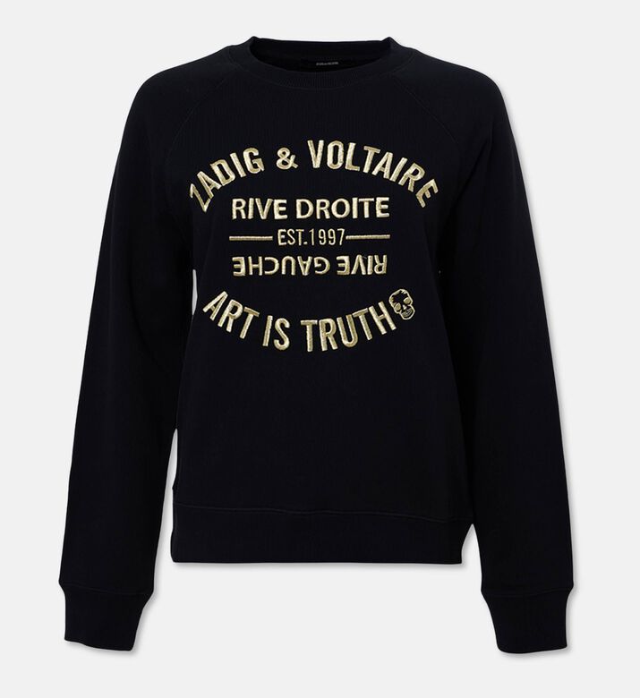Zadig et Voltaire Upper Blason Brode Sweatshirt, Packshot View