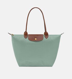 حقيبة يد أصلية بشعار مطرز