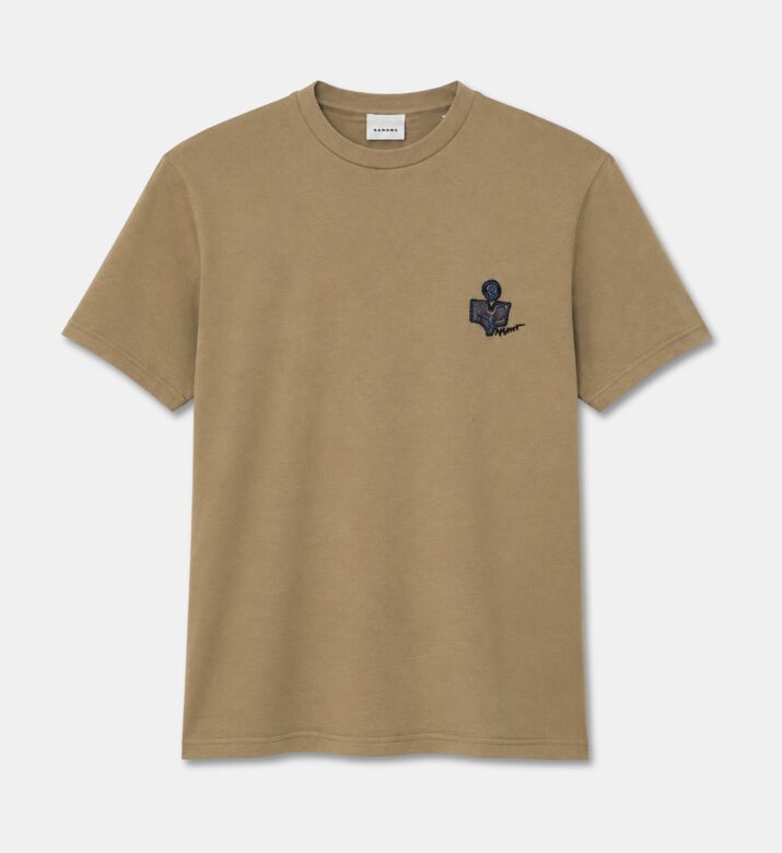 Marant Homme Ts Honore, Sand, Xl, Packshot View