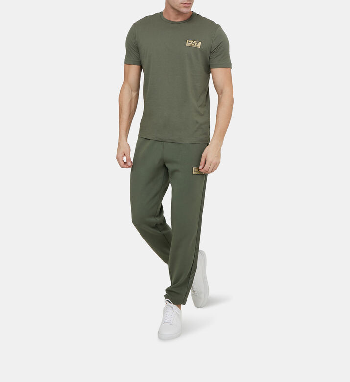 Cotton Logo-applique T-shirt