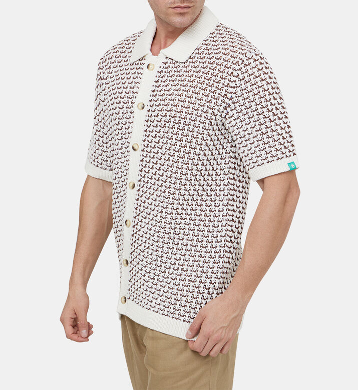 Knit Button Down Polo Shirt Knit Button Down Polo Shirt