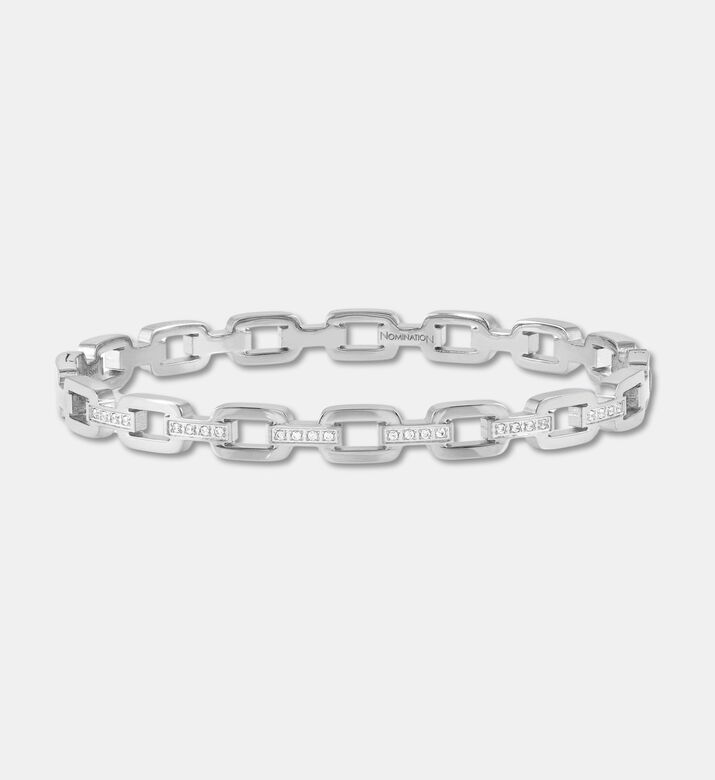 Nomination Brac In Cz Size L Steel, Packshot View