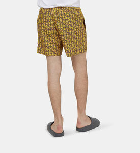 Drawstring Woven Swim Boxer