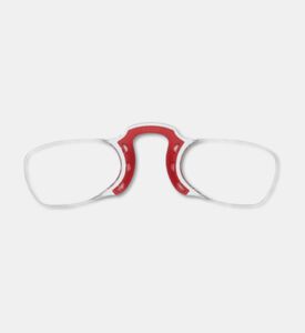 Nooz Minimalist Rimless Reading Glasses, Red, 1.5, Packshot View