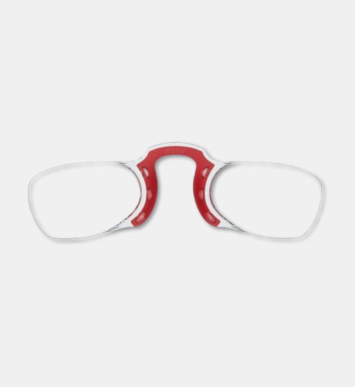 Nooz Minimalist Rimless Reading Glasses, Red, 1.5, Packshot View