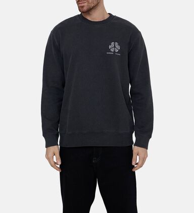 Sajournal Rib-knit Sweatshirt
