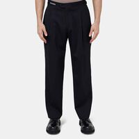 Wool Straight-leg Pants