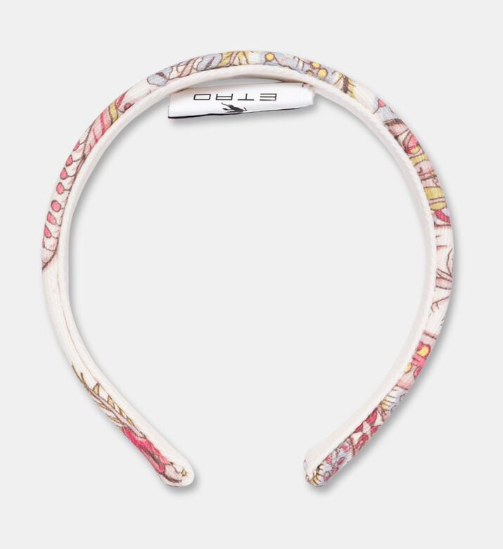 Etro Paisley-print Non-slip Headband, Cream, Packshot View