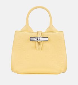 Leather Embroidered Logo Xs Handbag Leather Embroidered Logo Xs Handbag