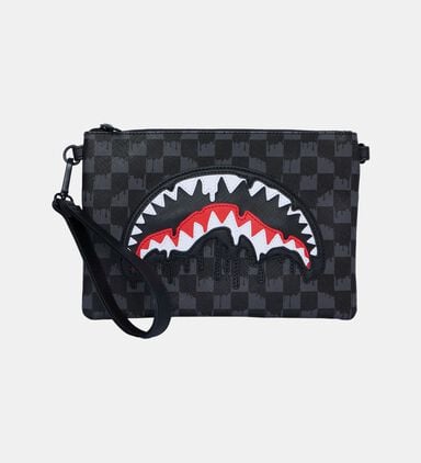Drip Check Shark Crossover Clutch