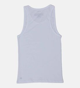 Calvin Klein Logo-embroidery 3-pack Tank Top, White, M, Packshot View