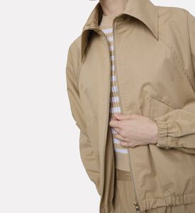 Patou Full-zip Elasticated-waist Jacket, Model View