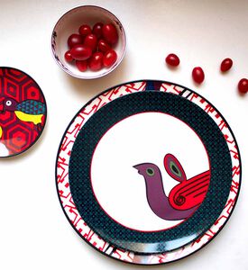 Birds Of Paradise Porcelain Plate