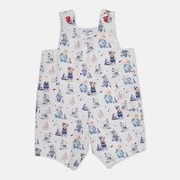 Damien Cotton All-over Print Dungaree