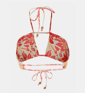Abstract Garden Ronnie Bikini Top