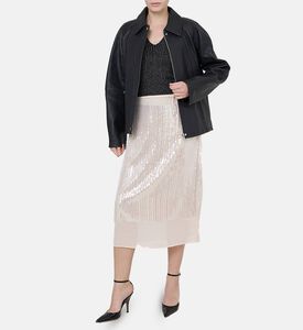 Salike Sequin Embellished Skirt
