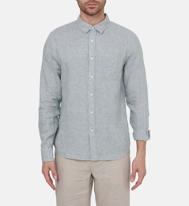 Patterned Long-sleeve Shirt