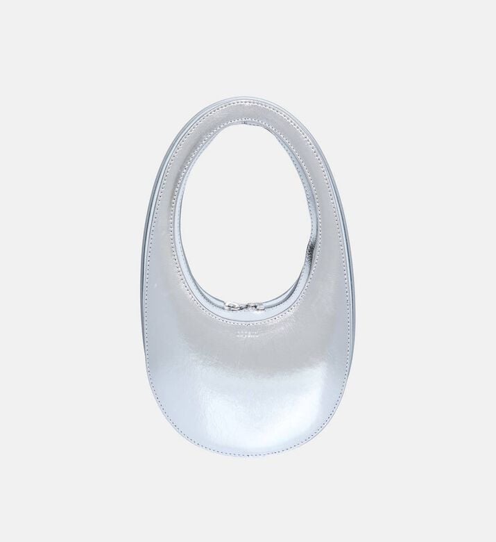 Leather Top Handle Mini Bag