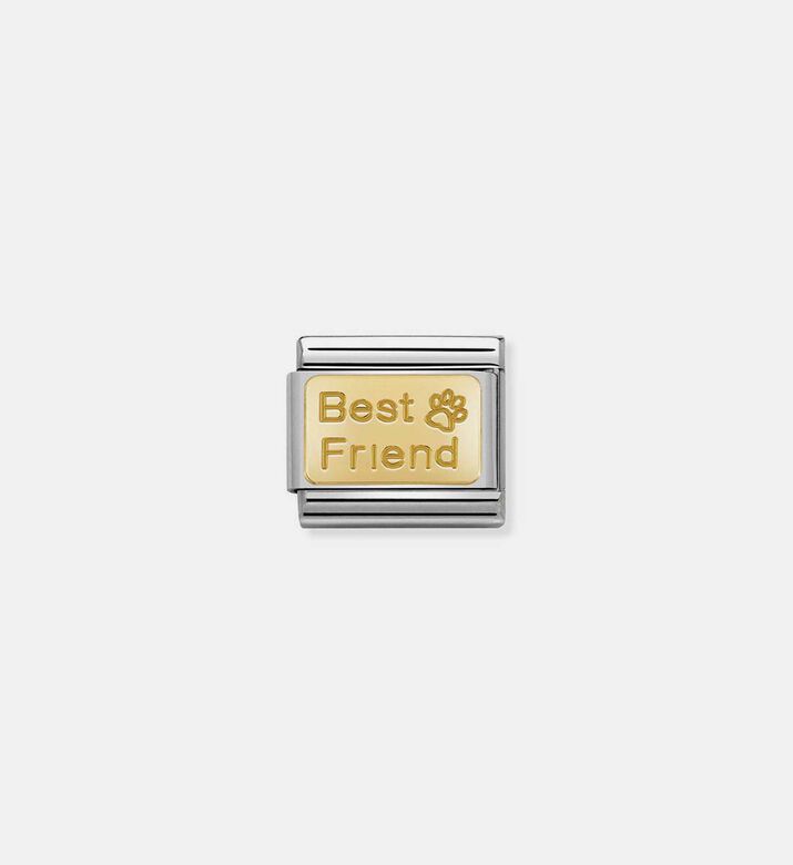 Composable Classic 18k Gold Best Friend Engraved Sign