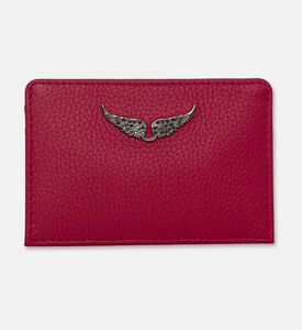 Zadig et Voltaire Zv Grained Leather Card Holder, Packshot View