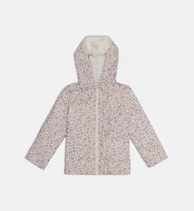 Jules and Juliette Paris All-over Floral-print Hooded Jacket, Packshot View