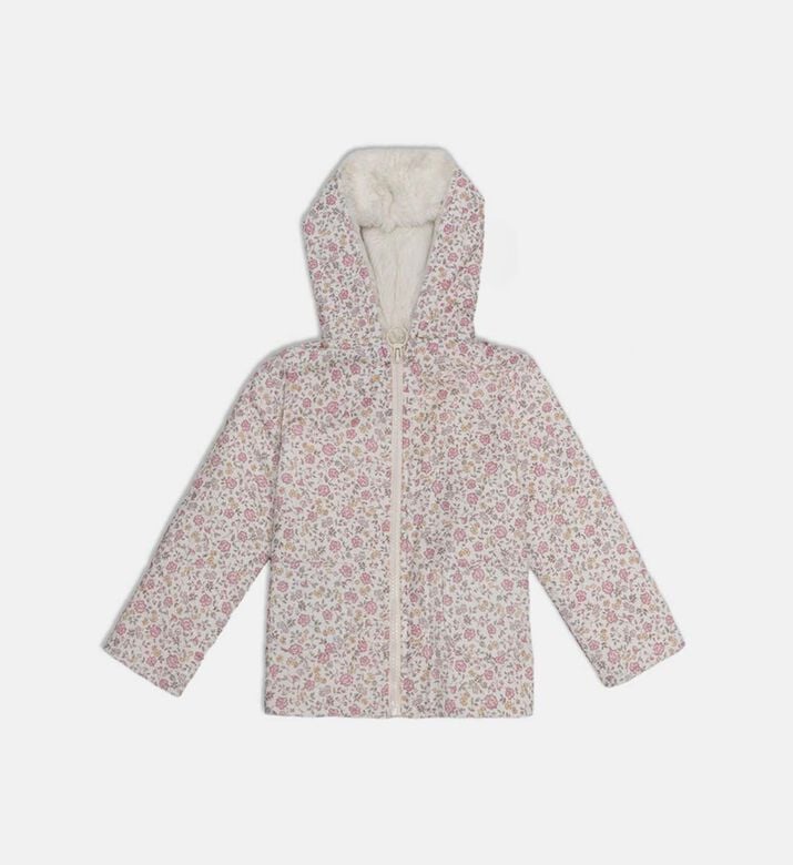 Jules and Juliette Paris All-over Floral-print Hooded Jacket, Packshot View