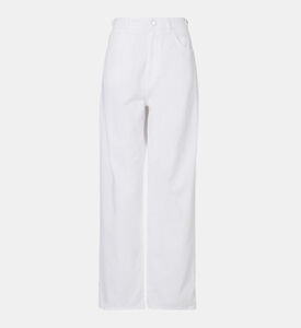 Denim Bull Fringed Trousers