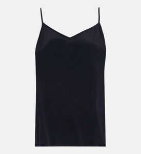 الحرير بلا أكمام تانك الأعلى