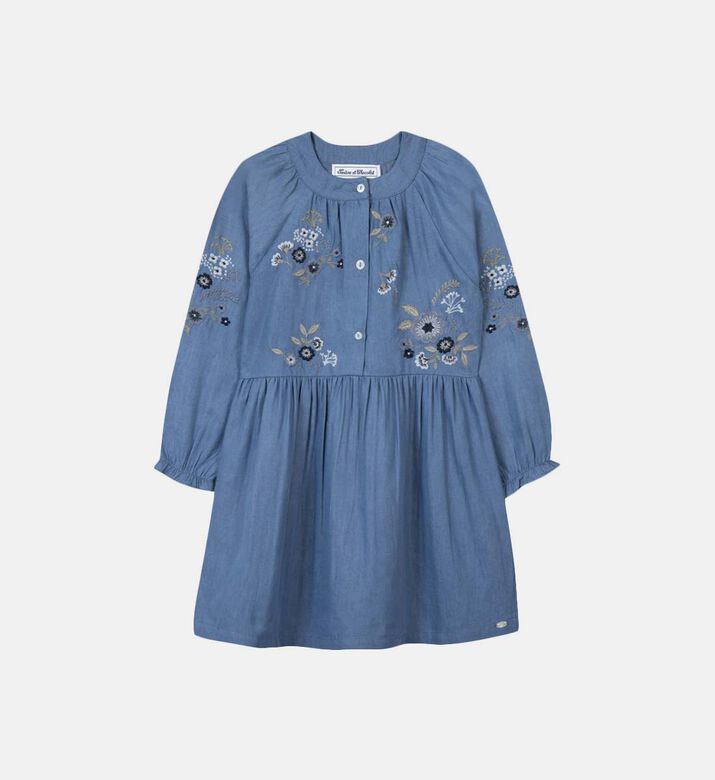 Jardin Dhiver Cotton Floral Dress