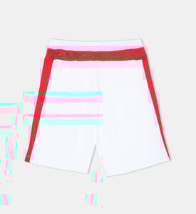 Cotton Contrasted Bermuda Shorts Cotton Contrasted Bermuda Shorts