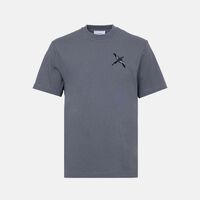 Micro Bee Bird-embroidery T-shirt