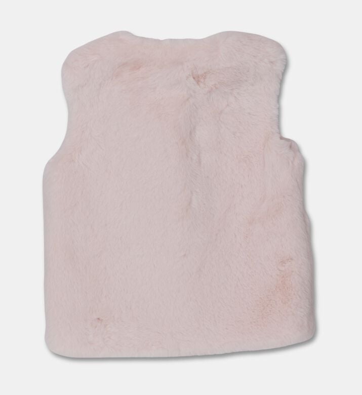 Tartine et Chocolat Faux Fur Sleeveless Vest, Packshot View