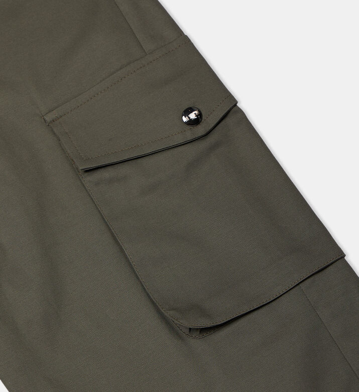 Cotton Twill Cargo Trousers