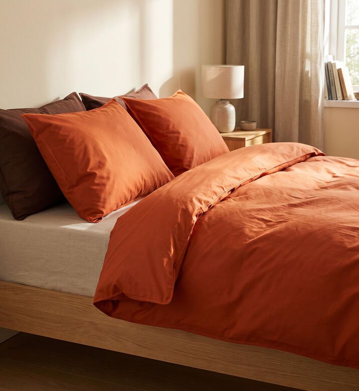 Suite702 Dc Perky Duvet Cover, Orange, 240x220-cm, Packshot View