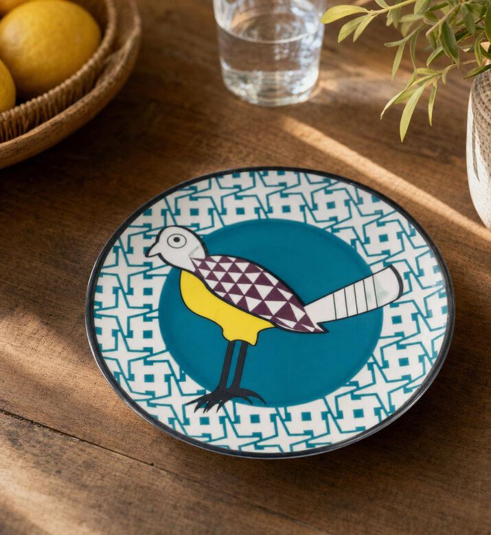 Images D'Orient Birds Of Paradise Plates 4-piece Set M, Model View