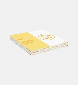 طقم جانبي قطعتين بطبعة ليمون