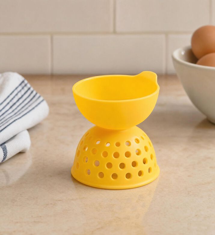 Oxo Silicone Heat Resistance Egg Poacher, Model View