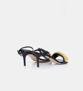 JW Anderson Popcorn Metal-strap Sandals, Packshot View