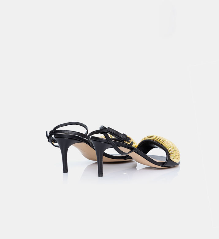 JW Anderson Popcorn Metal-strap Sandals, Packshot View
