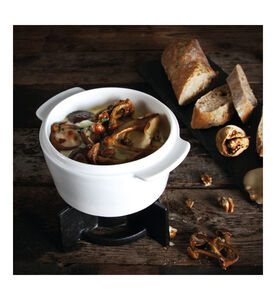 Concrete Round Cheese Baker