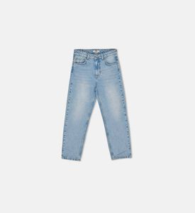 Cotton Denim Pants